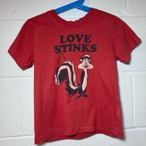Warner Bros. Pepe Le Pew Red Love Stinks T-shirt